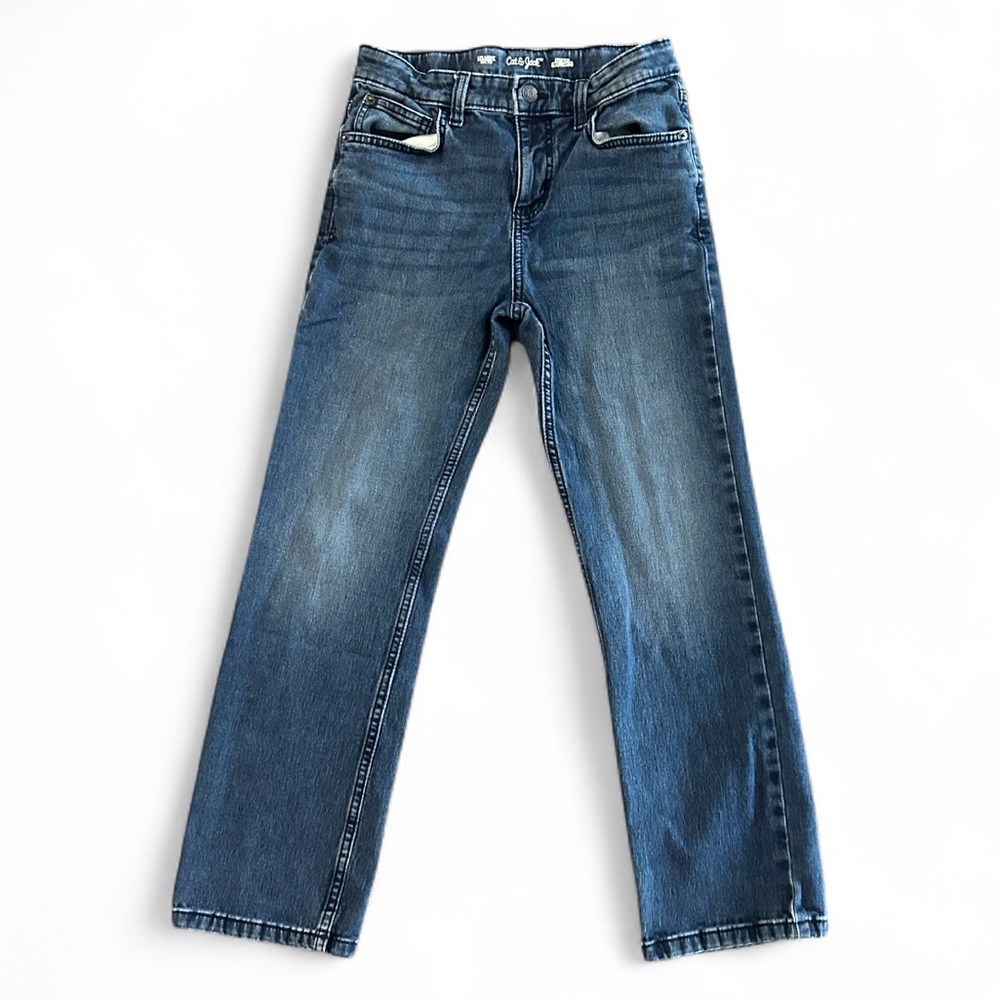 Cat & Jack Kids Blue JeansBoy Size 12